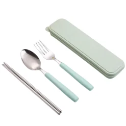 Wheat Fibre Metal Cutlery Set