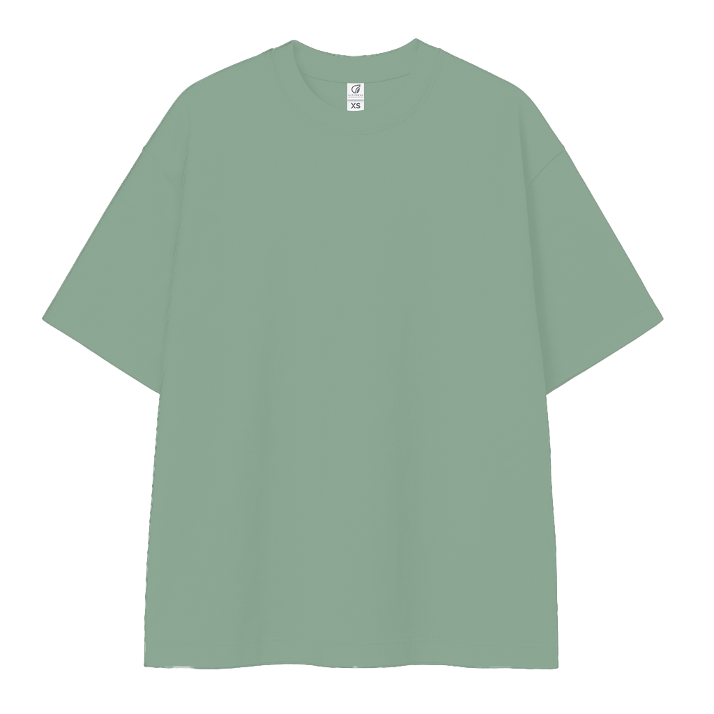 260GSM Anti-Odor Oversized Crew Neck T-Shirt UOV01
