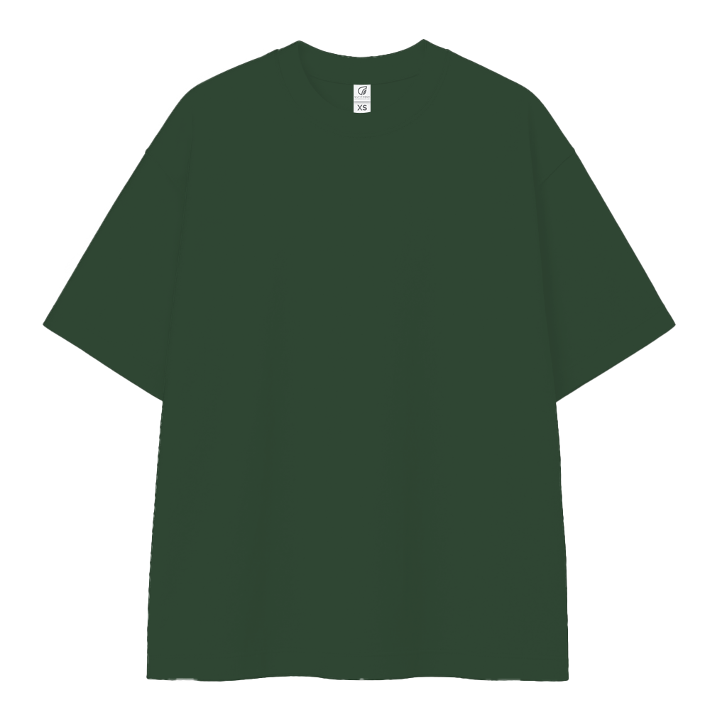 260GSM Anti-Odor Oversized Crew Neck T-Shirt UOV01