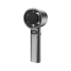 Handheld Mini Fan with Digital Display