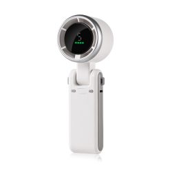 180° Adjustable Handheld Mini Fan with Digital Display
