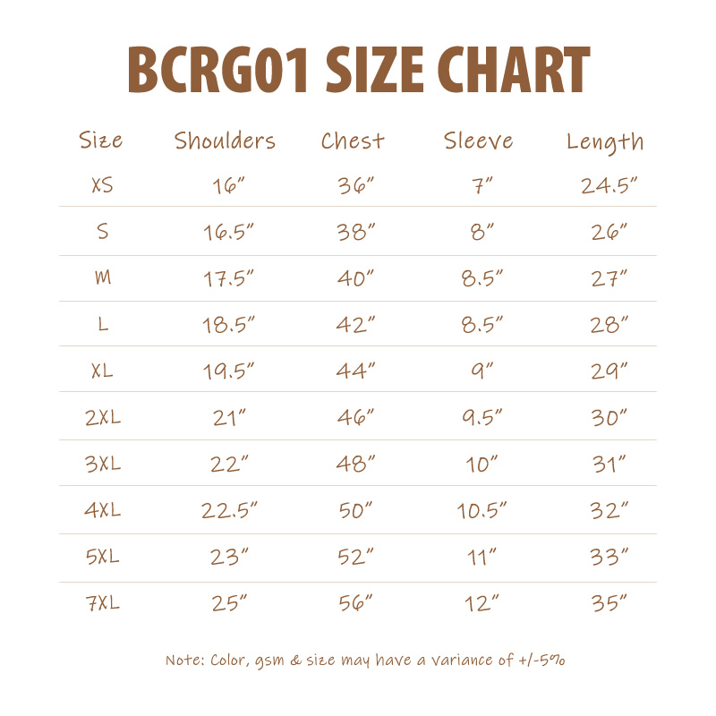 200GSM BEAM Supreme Cotton T-Shirt (BCRG01) - Image 3