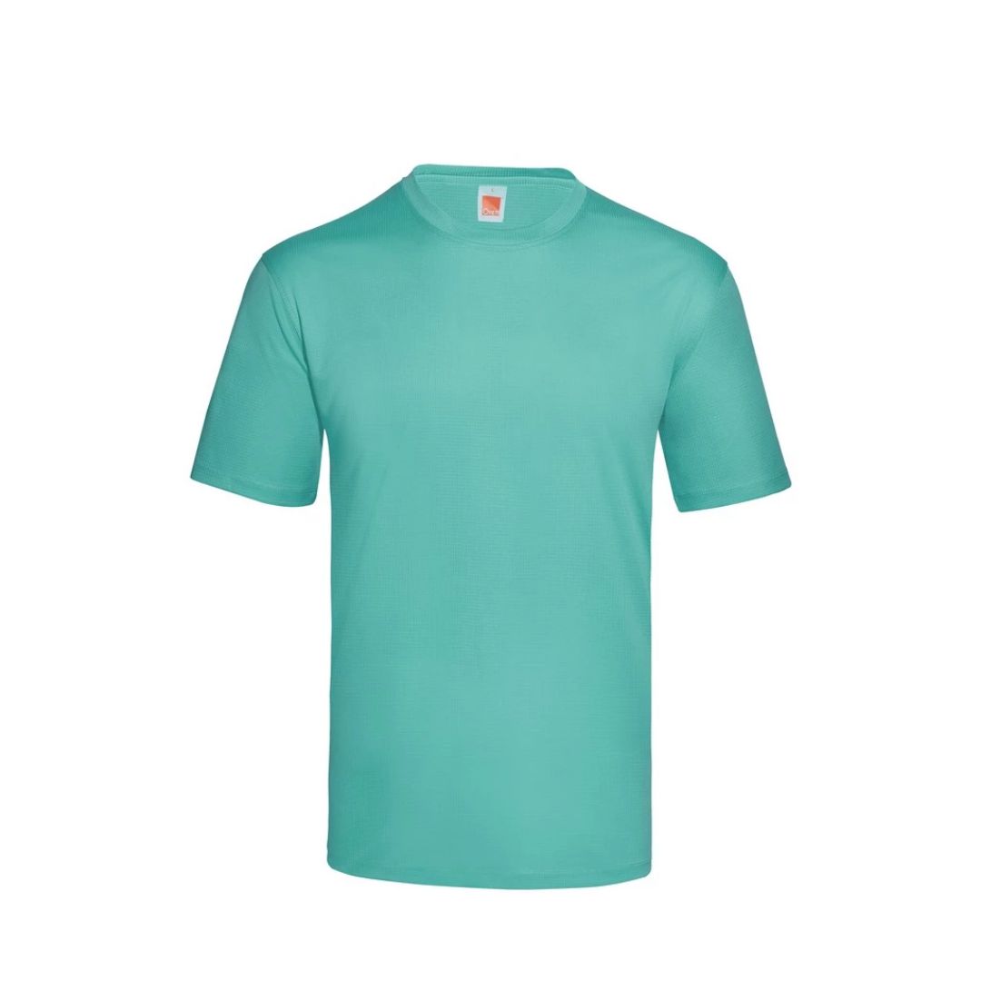 Dri-Fit Polyester Anti-Microbial Round Neck T-Shirt QD66