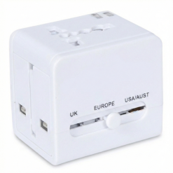 Alternative view of 10.5W Cube Travel Adaptor with 2 USB Port