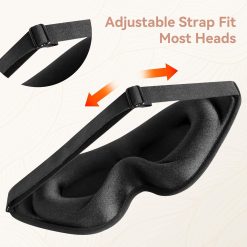 Alternative view of 3D Cotton Sleeping Eye Mask